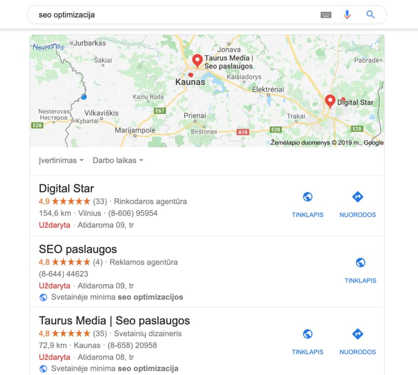 kodel verta susikurti google mybusiness